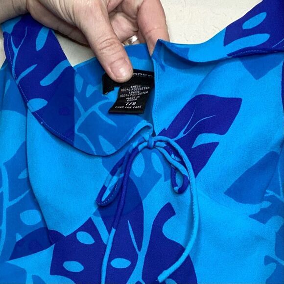 Express Floral Midi Dress Sz 8 - Picture 4 of 9